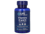 Vitamins D and K with Sea-Iodine Life Extension (60 капсул)