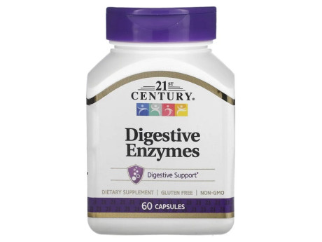Digestive Enzymes 21st Century (60 капсул)