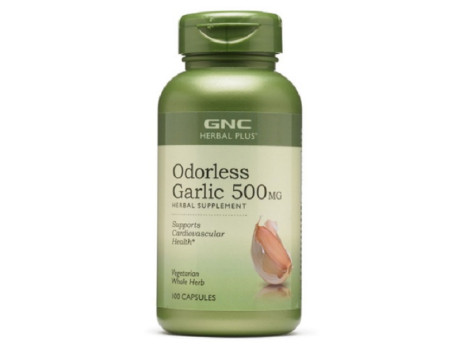 Odorless Garlic 500мг GNC (100 капсул)