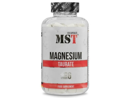 Magnesium Taurate + Vitamin B6 MST (120 капсул)