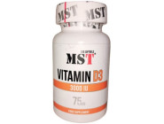 Vitamin D3 3000 IU MST (120 капсул)