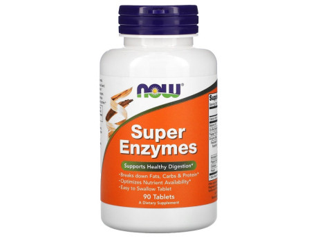 SUPER ENZYMES Now Foods (90 таблеток)