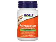 SERRAPEPTASE 60,000 SU Now Foods (60 вег капсул)