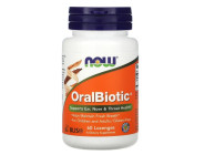 ORALBIOTIC Now Foods (60 таблеток)