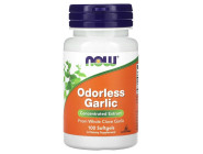 ODORLESS GARLIC NOW Foods (100 капсул)