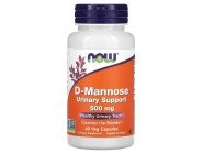 D-MANNOSE URINARY SUPPORT 500мг Now Foods (60 вег капсул)