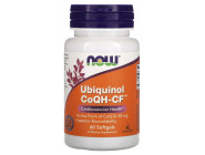 CoQH-CF UBIQUINOL Now Foods (60 капсул)