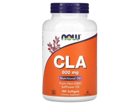 CLA 800мг NOW Foods (180 капсул)