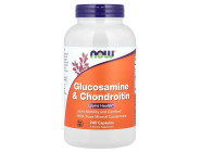 Glucosamine & Chondroitin With Trace Minerals NOW foods (240 капсул)