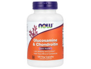 Glucosamine & Chondroitin With Trace Minerals NOW foods (120 капсул)