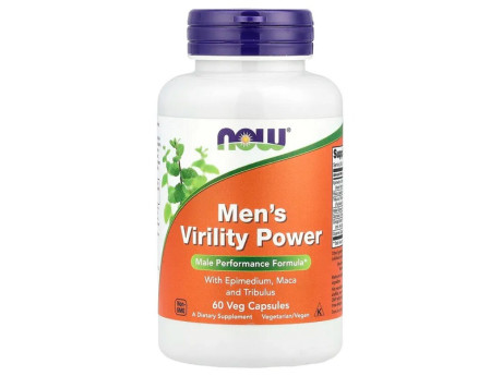 MEN'S VIRILITY POWER Now Foods (60 вег капсул)