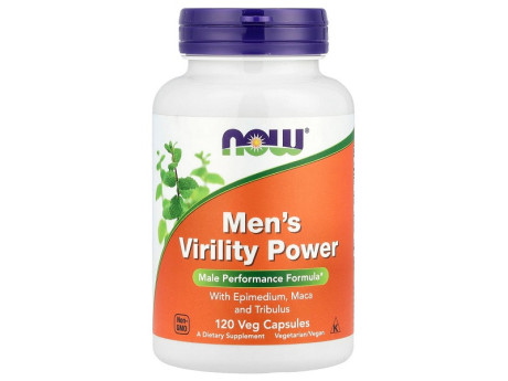MEN'S VIRILITY POWER Now Foods (120 вег капсул)