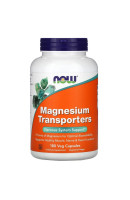 MAGNESIUM TRANSPORTERS NOW Foods (180 вег капсул)