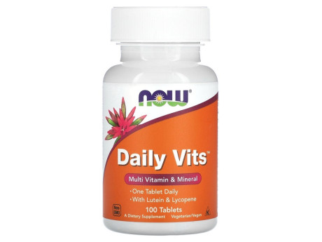 Daily Vits multi Now Foods (100 таблеток)