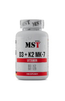 Vitamin D3+K2 MK-7 MST (60 капсул)