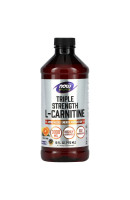 L-Carnitine Liquid Triple Strength 3000мг Now Foods (473 мл)