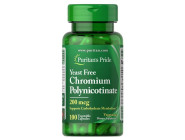 Chromium Polynicotinate 200мкг Yeast Free Puritan's Pride (100 вег капсул)
