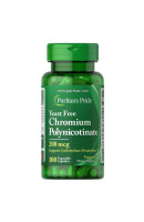 Chromium Polynicotinate 200мкг Yeast Free Puritan's Pride (100 вег капсул)