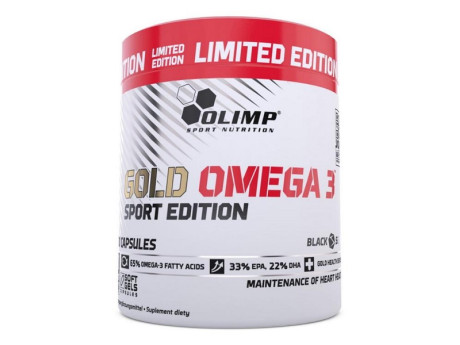 Gold Omega 3 SPORT Olimp (200 капсул)