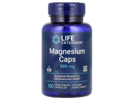 Magnesium 500мг Life Extension (100 вег капсул)