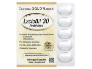 LactoBif Probiotics 30 Billion CFU California Gold Nutrition (60 капсул)