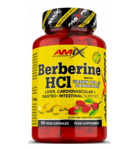 Berberine HCl with GreenTea & Dandelion Amix (60 вег капсул)