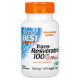 Trans-Resveratrol 100 with ResVinol 100мг Doctor's Best (60 капсул)