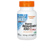 Trans-Resveratrol 100 with ResVinol 100мг Doctor's Best (60 капсул)