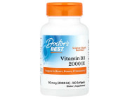Vitamin D3 50мкг 2000 IU Doctor's Best (180 капсул)