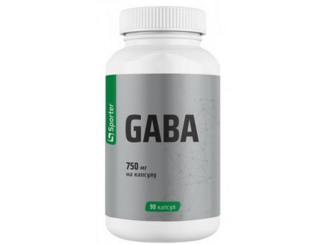 GABA 750мг Sporter (90 капсул)