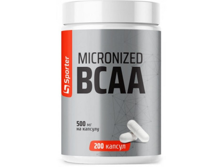 BCAA 2:1:1 Micronized Sporter (200 капсул)