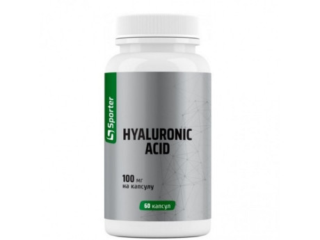 Hyaluronic Acid 100мг Sporter (60 капсул)