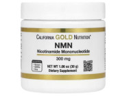 NMN Powder 300мг California Gold Nutrition (30 грамів)