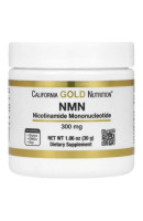 NMN Powder 300мг California Gold Nutrition (30 грамів)