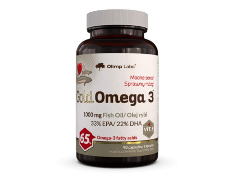 Gold Omega-3 65% Jar Olimp (90 капсул)