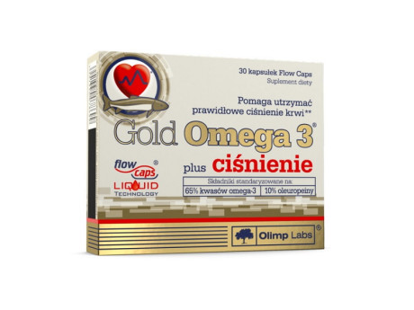 Gold Omega-3 plus cisnienie Olimp (30 капсул)