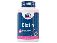 Biotin 5000мкг Haya Labs (60 капсул)