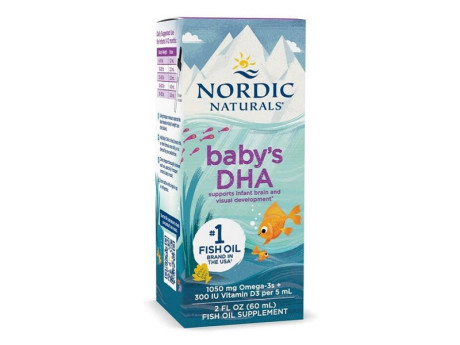 Baby's DHA Nordic Naturals (60 мл)