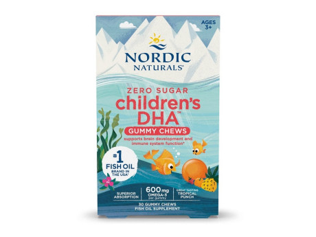 Children's DHA Gummy Chews 600мг Nordic Naturals (30 таблеток)