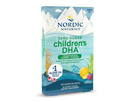 Children's DHA Zero Sugar 250мг Nordic Naturals (30 таблеток)