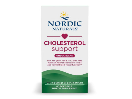 Cholesterol Support Omega 975мг Nordic Naturals (60 капсул)