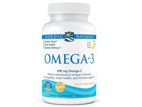 Omega-3 Nordic Naturals (60 капсул)
