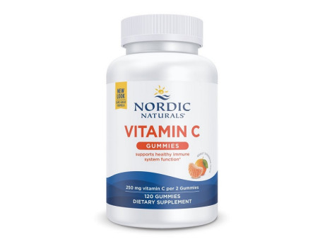 Kids Vitamin C 250мг Nordic Naturals (120 капсул)