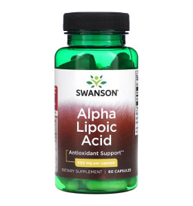 Alpha Lipoic Acid 600мг Swanson (60 капсул)