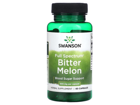 Bitter Melon Full Spectrum 500мг Swanson (60 капсул)