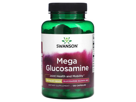 Glucosamine 750мг Swanson (120 капсул)