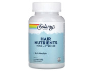 Hair Nutrients With L-Cysteine Solaray (120 вег капсул)