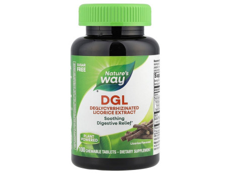 DGL Licorice Nature's Way (100 таблеток)