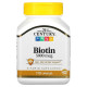 Biotin 5000мкг 21st Century (110 капсул)