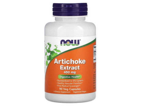 Artichoke Extract 450мг Now Foods (90 вег капсул)